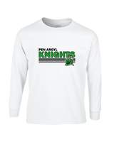 Pen Argyl HS Football Stripes - Cotton Longsleeve