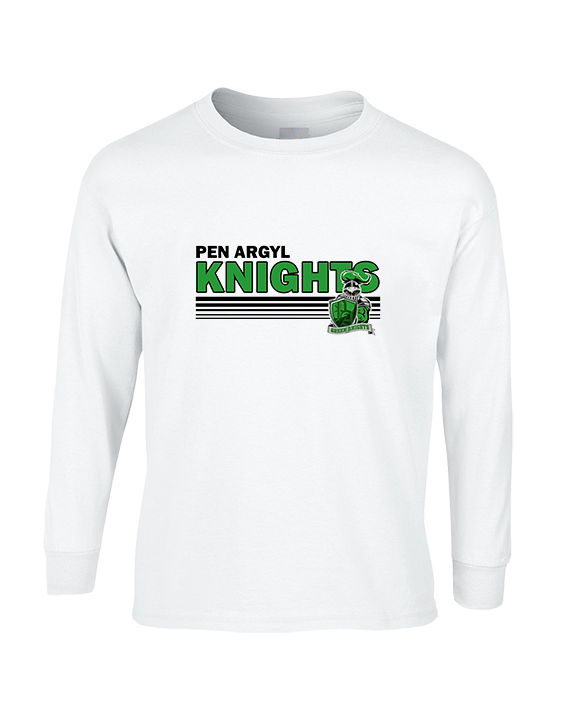 Pen Argyl HS Football Stripes - Cotton Longsleeve