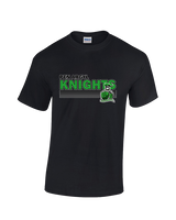 Pen Argyl HS Football Stripes - Cotton T-Shirt