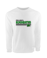 Pen Argyl HS Football Stripes - Crewneck Sweatshirt