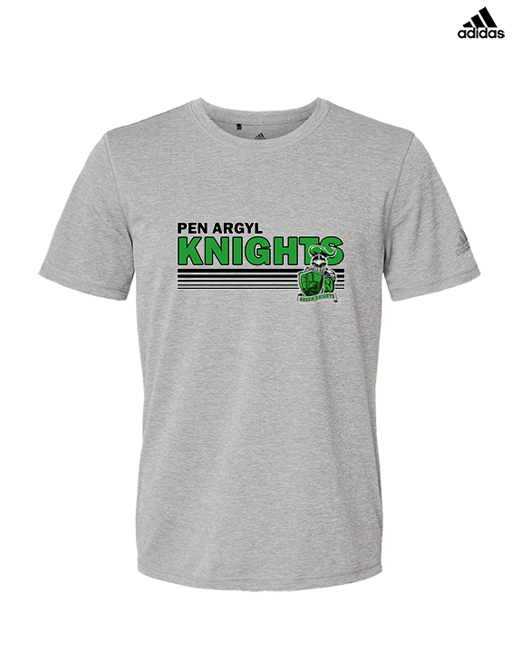 Pen Argyl HS Football Stripes - Mens Adidas Performance Shirt