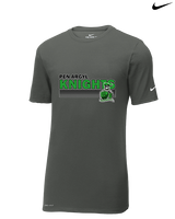 Pen Argyl HS Football Stripes - Mens Nike Cotton Poly Tee