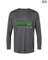 Pen Argyl HS Football Stripes - Mens Oakley Longsleeve