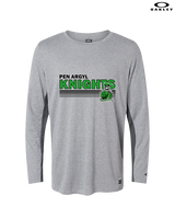 Pen Argyl HS Football Stripes - Mens Oakley Longsleeve