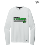Pen Argyl HS Football Stripes - New Era Performance Long Sleeve