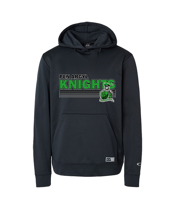 Pen Argyl HS Football Stripes - Oakley Performance Hoodie