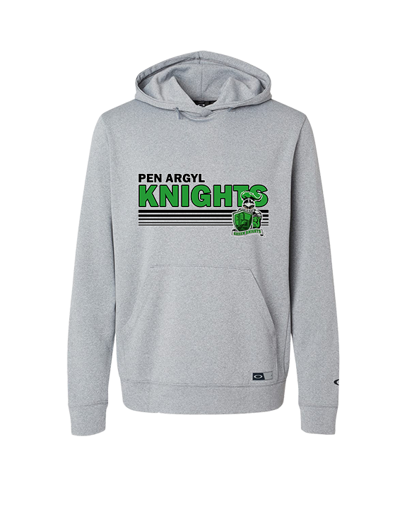 Pen Argyl HS Football Stripes - Oakley Performance Hoodie