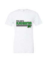 Pen Argyl HS Football Stripes - Tri-Blend Shirt