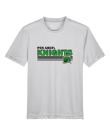 Pen Argyl HS Football Stripes - Youth Performance Shirt
