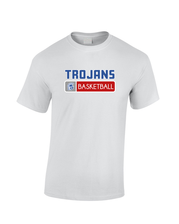 Tremper HS Girls Basketball Pennant - Cotton T-Shirt