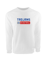 Tremper HS Girls Basketball Pennant - Crewneck Sweatshirt