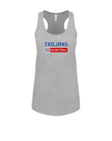 Tremper HS Girls Basketball Pennant - Womens Tank Top