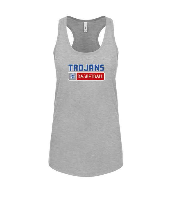 Tremper HS Girls Basketball Pennant - Womens Tank Top