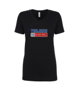 Tremper HS Girls Basketball Pennant - Womens V-Neck