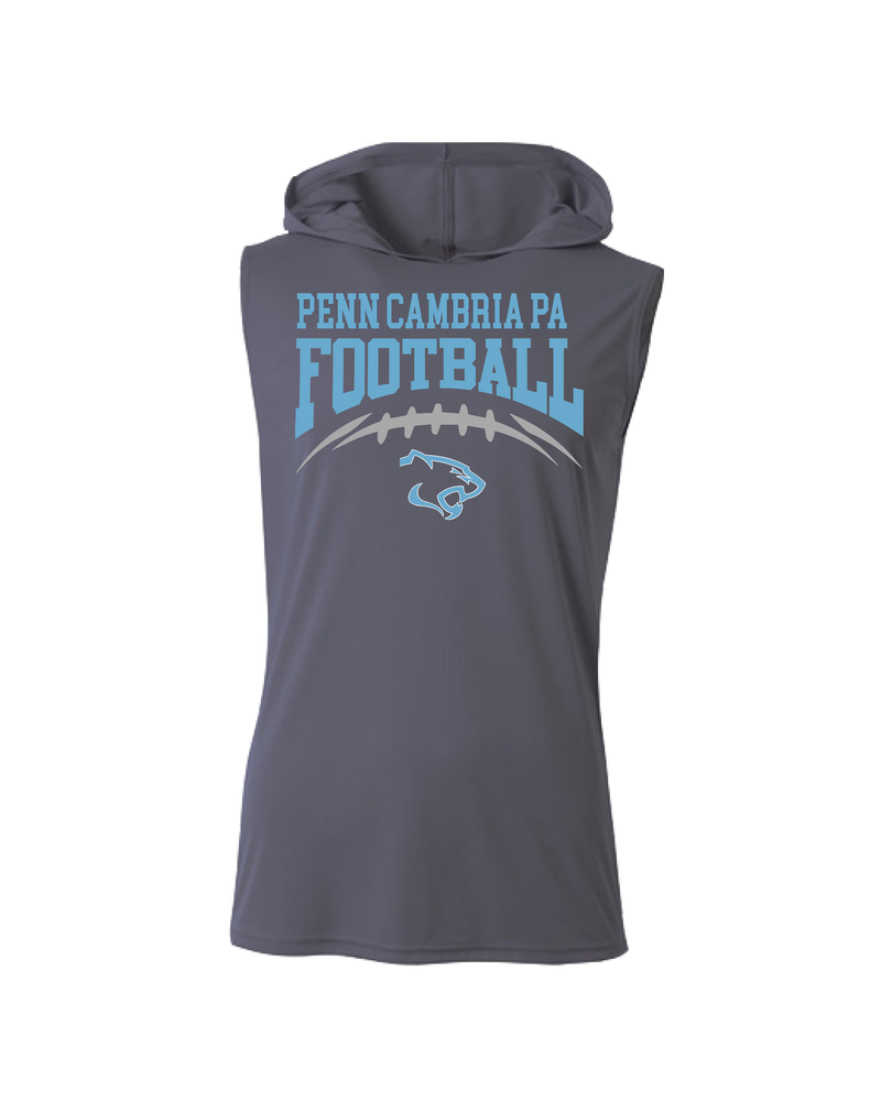 Penn Cambria Football - Sleeveless Performance Hoodie