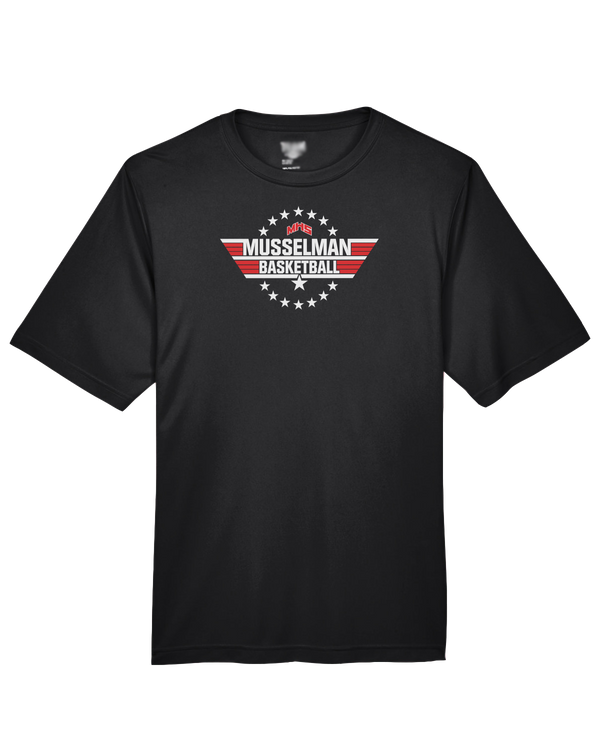 Musselman HS  Basketball Top Gun - Performance T-Shirt