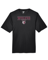 Prairie Ridge HS Wrestling Border - Performance T-Shirt