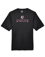 Prairie Ridge HS Wrestling Stacked - Performance T-Shirt