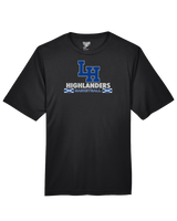La Habra HS Basketball Stacked - Performance T-Shirt