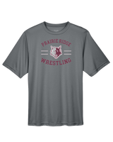 Prairie Ridge HS Wrestling Curve - Performance T-Shirt