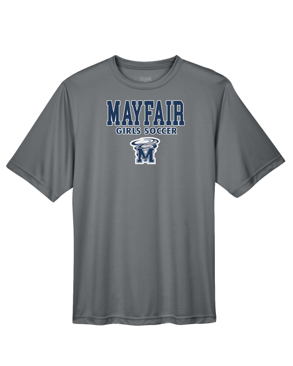 Mayfair HS Girls Soccer Block - Performance T-Shirt