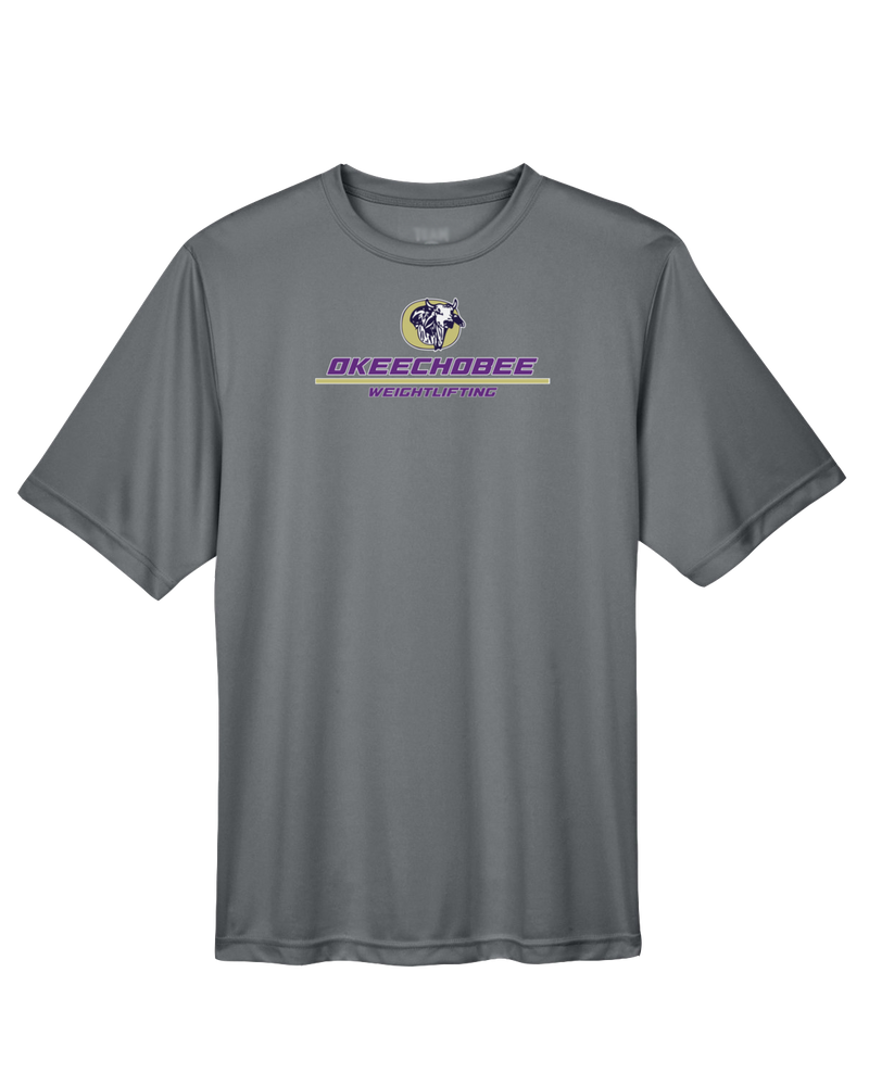 Okeechobee HS Weightlifting Split - Performance T-Shirt