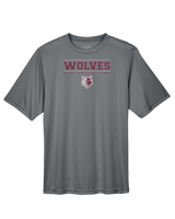 Prairie Ridge HS Wrestling Border - Performance T-Shirt