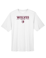 Prairie Ridge HS Wrestling Border - Performance T-Shirt