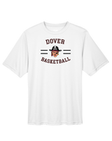 Dover HS Boys Basketball Curved - Performance T-Shirt