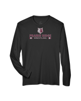 Prairie Ridge HS Wrestling Stacked - Performance Long Sleeve