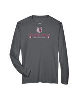 Prairie Ridge HS Wrestling Stacked - Performance Long Sleeve