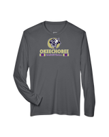 Okeechobee HS Girls Basketball Stacked - Performance Long Sleeve