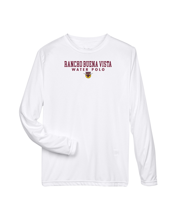 Rancho Buena Vista HS Water Polo Block - Performance Long Sleeve
