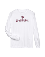Prairie Ridge HS Wrestling Stacked - Performance Long Sleeve