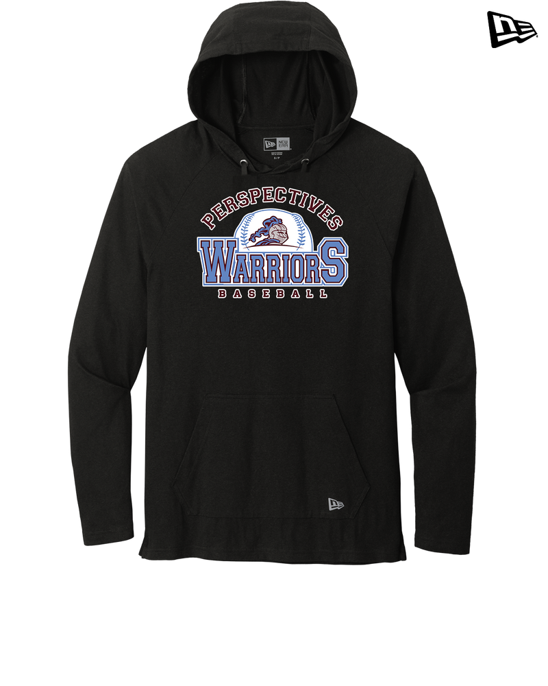 Perspectives HS Baseball Logo - New Era Tri Blend Hoodie