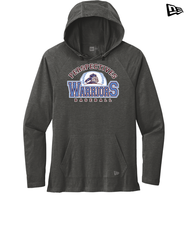 Perspectives HS Baseball Logo - New Era Tri Blend Hoodie