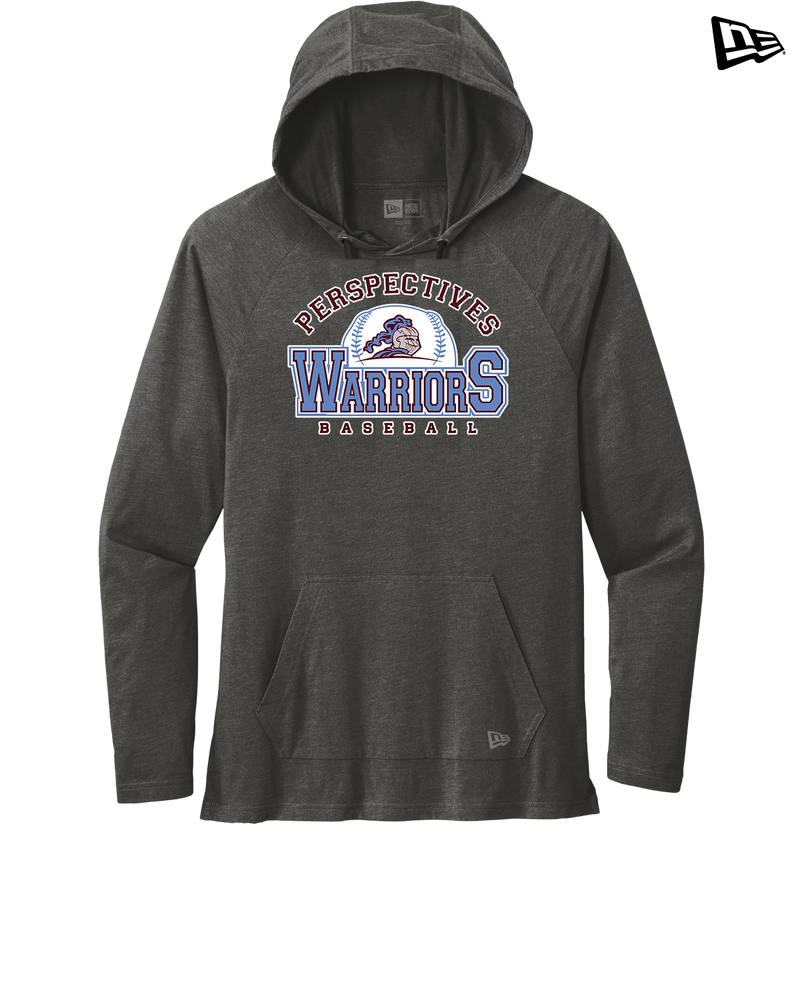 Perspectives HS Baseball Logo - New Era Tri Blend Hoodie