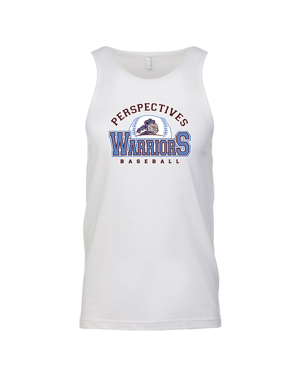 Perspectives HS Baseball Logo - Mens Tank Top