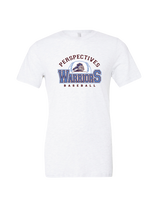 Perspectives HS Baseball Logo - Mens Tri Blend Shirt