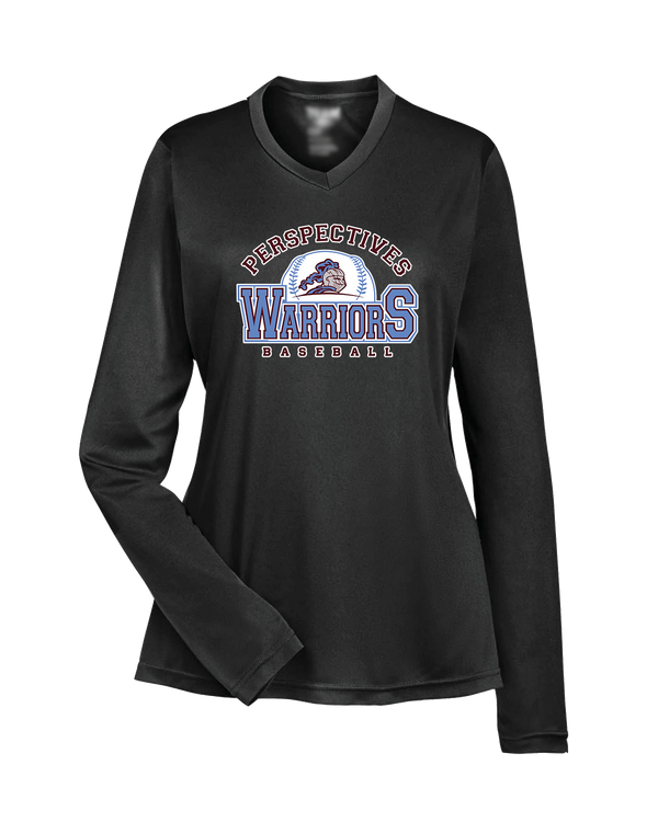 Perspectives HS Baseball Logo - Womens Performance Long Sleeve