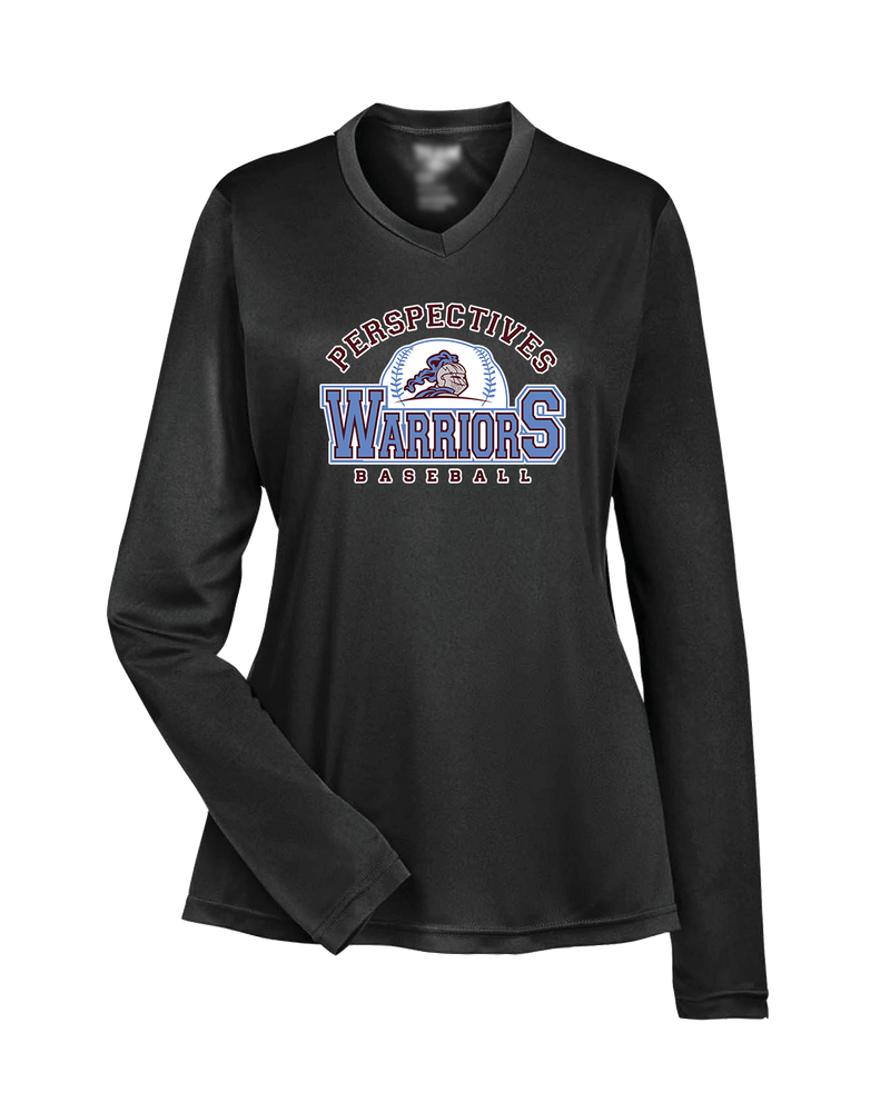 Perspectives HS Baseball Logo - Womens Performance Long Sleeve