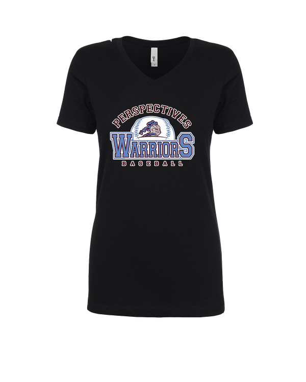 Perspectives HS Baseball Logo - Womens V-Neck