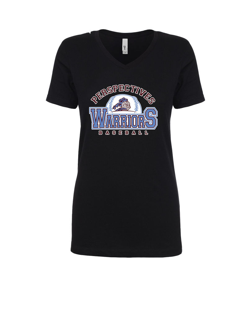 Perspectives HS Baseball Logo - Womens V-Neck
