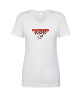 Peyton HS Football Dad - Womens V-Neck