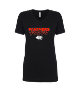 Peyton HS Football Mom - Womens Vneck