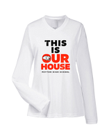 Peyton HS Football TIOH - Womens Performance Longsleeve