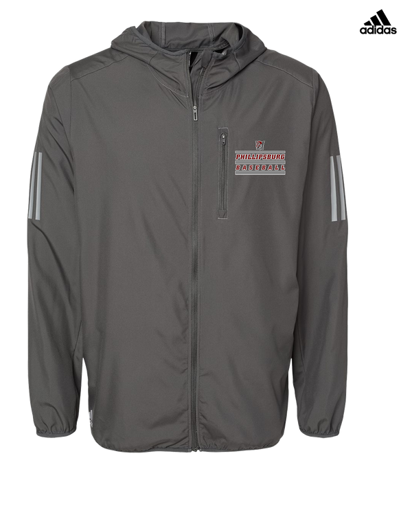 Phillipsburg HS Baseball Logo 2 - Adidas Men's Windbreaker