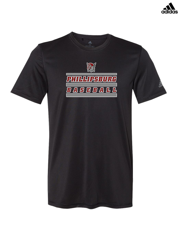 Phillipsburg HS Baseball Logo 2 - Adidas Men's Performance Shirt