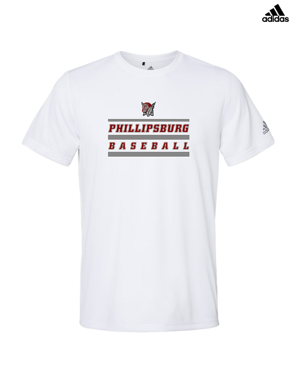 Phillipsburg HS Baseball Logo 2 - Adidas Men's Performance Shirt