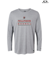 Phillipsburg HS Baseball Logo 2 - Oakley Hydrolix Long Sleeve